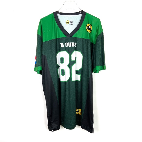 Buffalo Wild Wings Shirts Nwot Bdubs 82 Football Jersey Poshmark